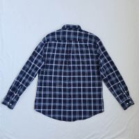 Нова Мъжка Риза Tommy Hilfiger Размер XL Синя Карирана, снимка 10 - Ризи - 45217815