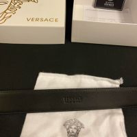 Чисто нов дамски колан Versace medusa silver, снимка 4 - Колани - 45190447