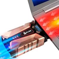 KLIM Cool+ Метален охладител за лаптоп с вакуумен вентилато, снимка 2 - Друга електроника - 45288404
