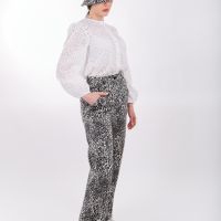 Дамски Панталон Leopard print, снимка 4 - Панталони - 45082225