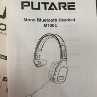 Bluetooth Слушалка за едно ухо / Слушалка с микрофон, снимка 3 - Слушалки и портативни колонки - 45220114