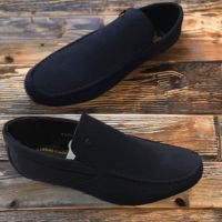 Официални  мъжки велурени обувки без връзки, снимка 1 - Официални обувки - 45762330