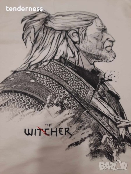 Две чисто нови мъжки, маркови тениски с етикетите, The Witcher, CROPP, снимка 1