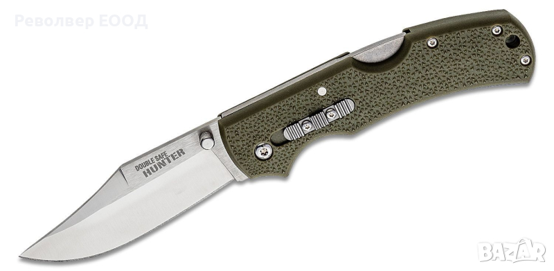 Сгъваем нож Cold Steel Double Safe Hunter OD Green CS-23JC, снимка 1