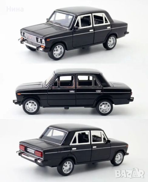 Метален автомобил LADA, 1: 24, снимка 1