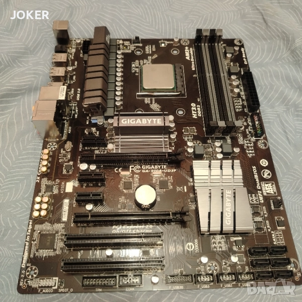 Дъно Gigabyte ga-970A-UD3P, снимка 1