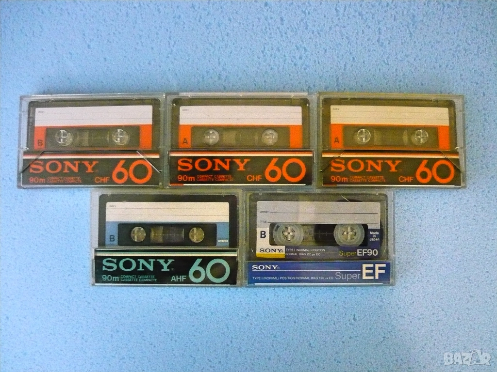 Sony - аудио касети нормал, снимка 1