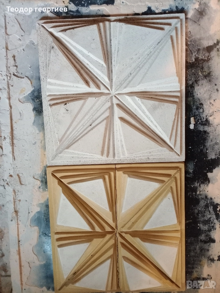 3D панели от гипс, снимка 1