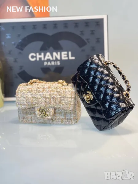 Дамски Кожени Чанти 🔥 CHANEL , снимка 1