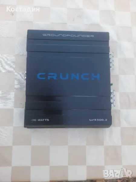 Авто усилвател Crunch  GPX500.2  , снимка 1