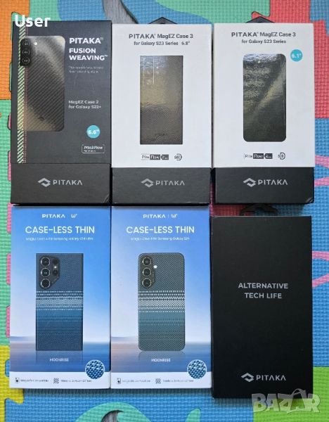 PITAKA Samsung S24,S23,S22 серии Нови кейсове, снимка 1