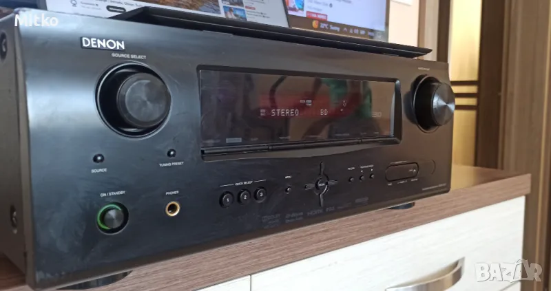 Denon AVR 1611  HDMI + дистанционно, снимка 1