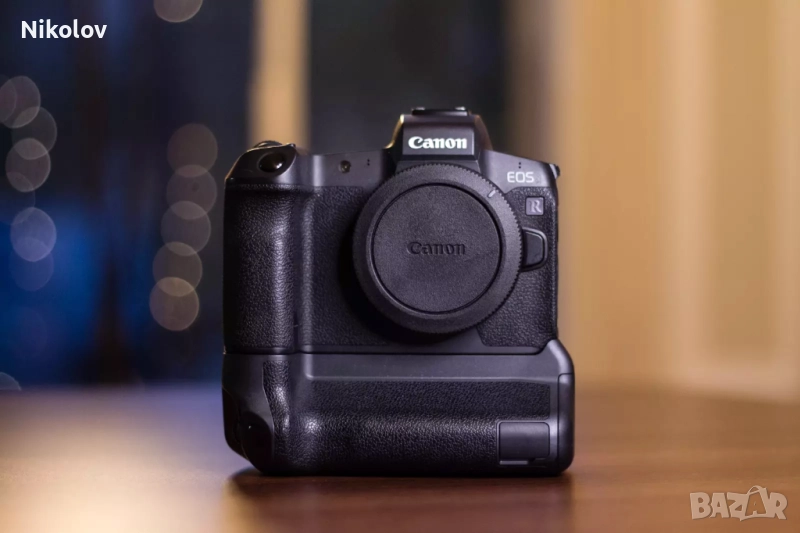 Full frame тяло Canon EOS R с грип, снимка 1