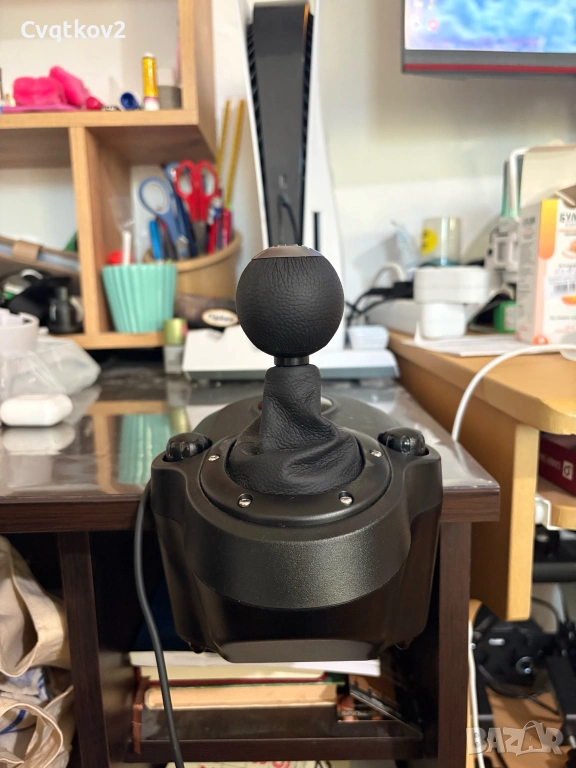 Logitech G Driving Force Shifter – скоростен лост за симулатори, снимка 1