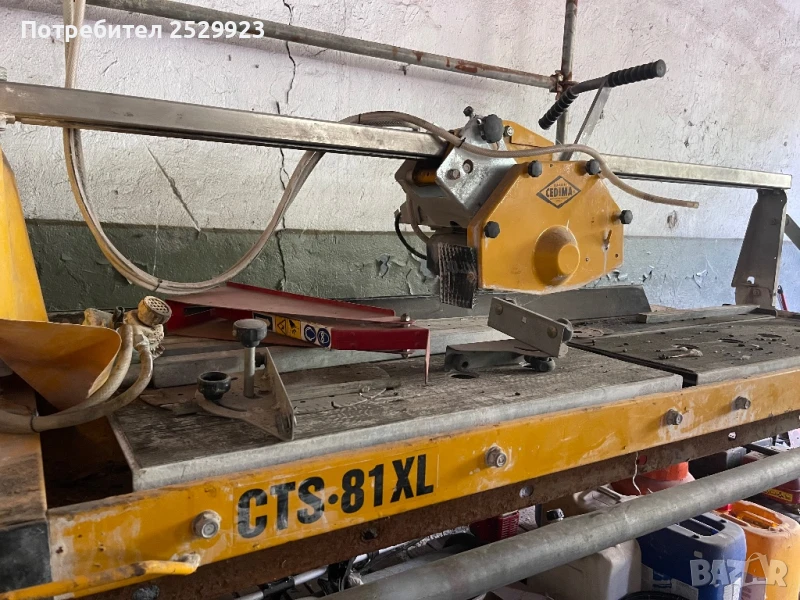 Циркулярна машина за строителни материали, снимка 1