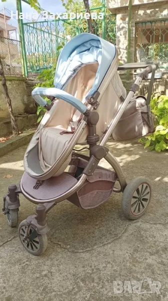 Детска количка Lorelli 2 в 1 и регулируемо столче за хранене, снимка 1