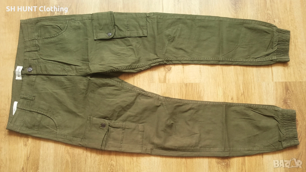 JACK & JONES STRETCH CARGO Trouser размер 32 / 34 изцяло еластичен карго панталон - 1580, снимка 1