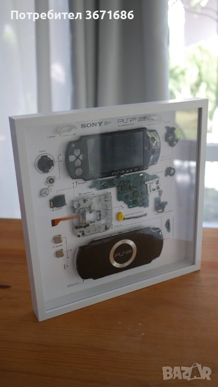 Продавам УНИКАЛНО PSP в Рамка!, снимка 1