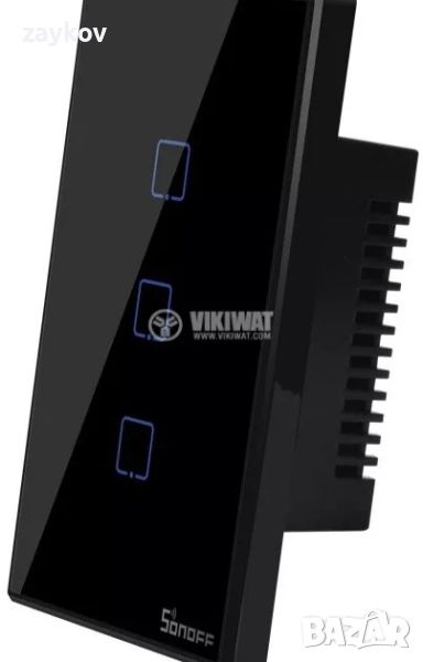 Wi-Fi Smart ключ за осветление, троен, 3x2A, 100~240VAC, снимка 1