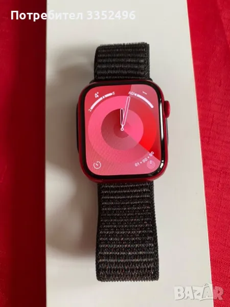 Apple Watch 9 Red T-loop 45mm, снимка 1