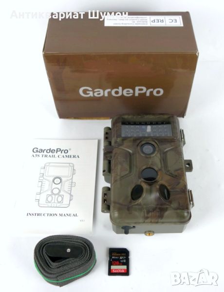 Камера за лов или следене на диви животни GardePro A3S + SD карта 128GB, снимка 1