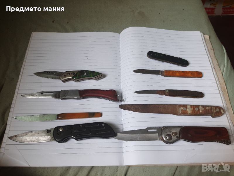Лот ножове за части или реставрация нож ножче ножка , снимка 1