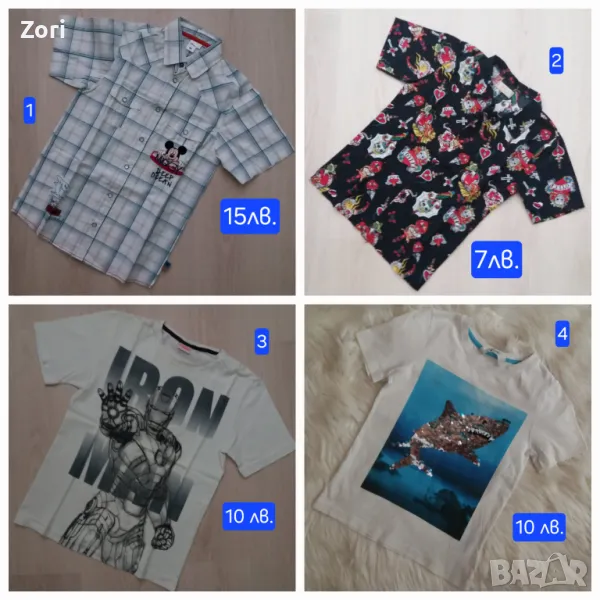 Ризки и тениски за момчета, снимка 1