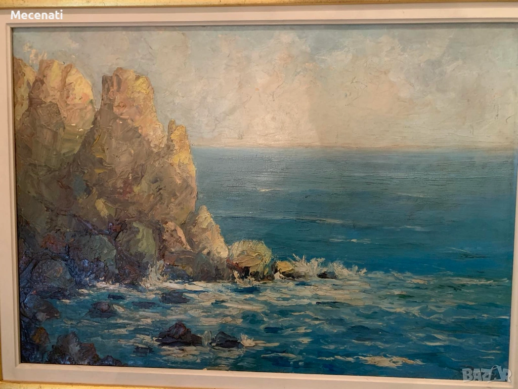 ИВАН КИСЬОВ масло/пейзаж, снимка 1