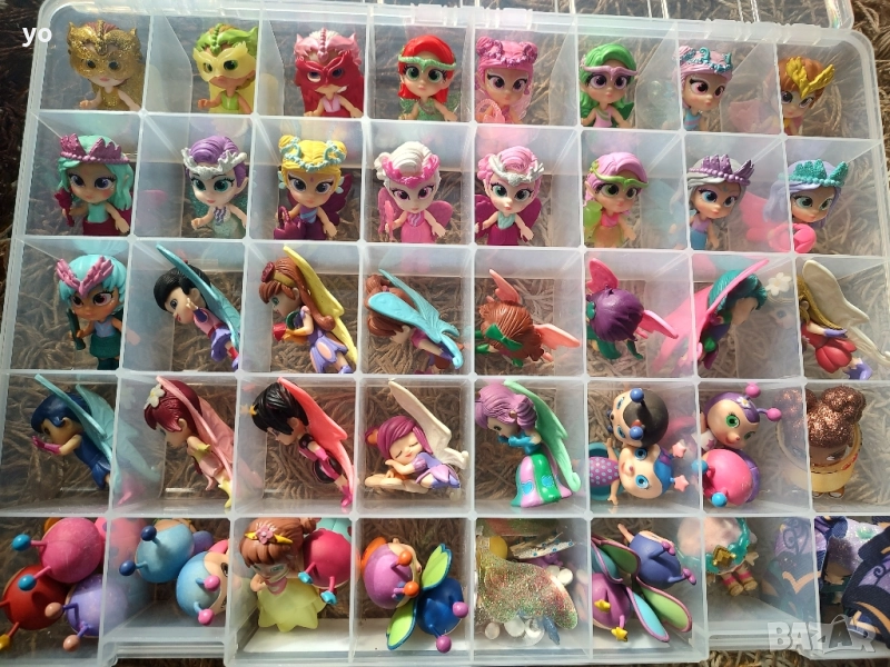 Пълна кутия с колекции от феи, калинки, пеперуди , снимка 1