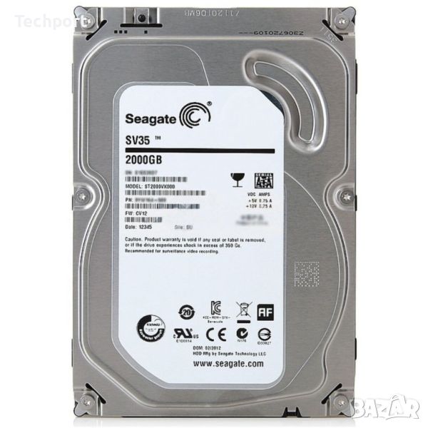 Хард диск 2TB - Refurbished, снимка 1