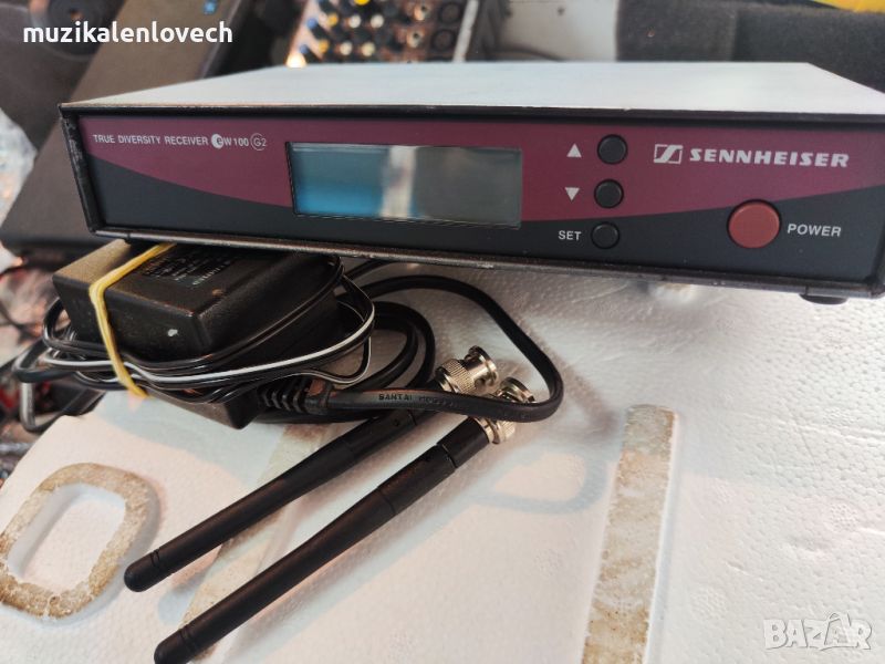  Sennheiser EM100/G2 receiver безжичен приемник /786-822 MHz/, снимка 1