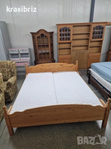 Масивна Спалня-180/200см...внос от Германия!, снимка 2 - Спални и легла - 53507912