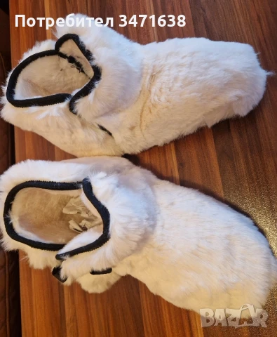 Пантофи в бяло на Karl Lagerfeld, L размер , снимка 3 - Пантофи - 51000473