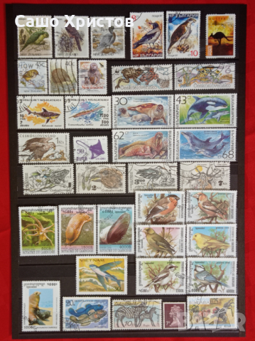 Пощенски марки тема ”Животни”., снимка 8 - Филателия - 44942164