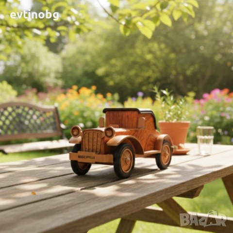 Bluetooth радио колонка A9, 5W, 1500mAh — стилен дървен дизайн, снимка 4 - Bluetooth тонколони - 53781257