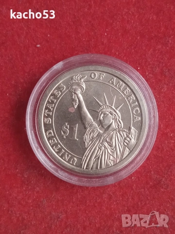 1 долар 2007 г. - Вашингтон , САЩ, снимка 2 - Нумизматика и бонистика - 53392550