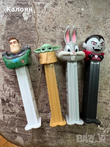 PEZ дозатори лот 4 броя 