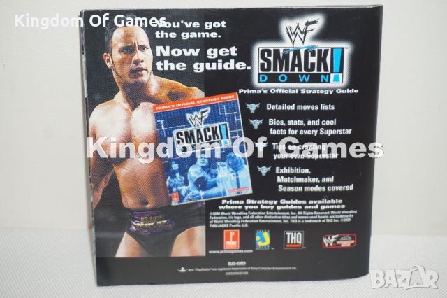 Игра за PS1 WWF SmackDown!, снимка 6 - Игри за PlayStation - 43662377