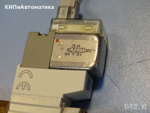 пневматичен разпределител SMC SY3120-5LOU-C4-Q solenoid valve 24VDC, снимка 5 - Резервни части за машини - 46584875