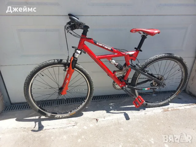  Планински алуминиев велосипед CARRARO , снимка 16 - Велосипеди - 50296030