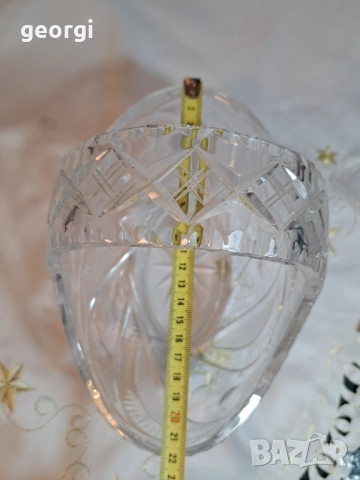 немска кристална кошница 29/6, снимка 6 - Аксесоари за кухня - 52809841