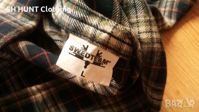 SWEDTEAM Shirt размер L за лов риза - 1019, снимка 10 - Ризи - 45893764
