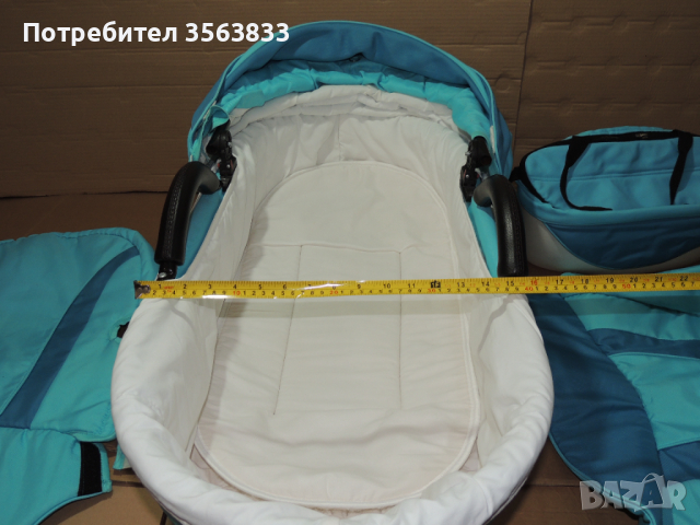 Кош за бебешка количка Carrera + чанта , снимка 9 - Детски колички - 45039184