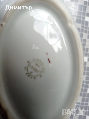 Порцелан посуда сосиера чиния плато супник салатиера сервиз, снимка 4 - Прибори за хранене, готвене и сервиране - 52897271