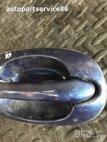 Външна дръжка на предната дясна врата (синя) за KIA Carnival 2.9 CRDi (2002–2006), снимка 3 - Части - 53173521