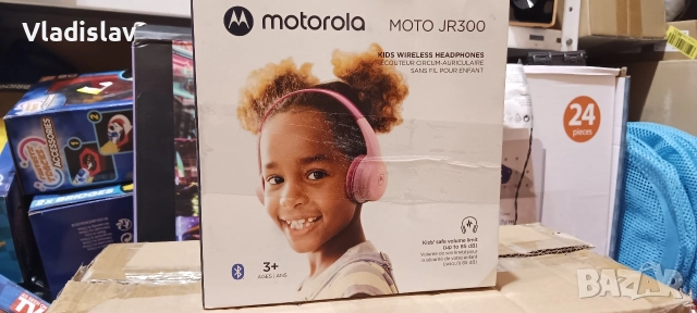 Детски безжични слушалки Motorola, снимка 2 - Слушалки и портативни колонки - 52850694