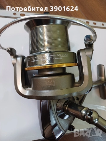 макара Formax Raptor 80 шаран/сом, снимка 3 - Макари - 54276246