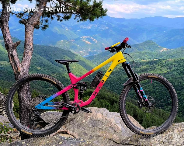 Marin Alpine-Trail Fun C2-Carbon Medium Enduro Frameset+dropper, снимка 3 - Части за велосипеди - 52419730