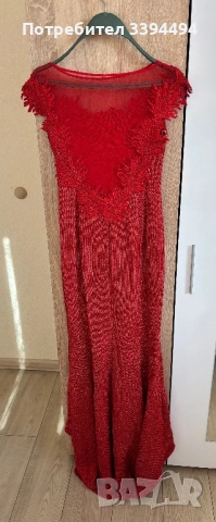 Бална рокля тип русалка, снимка 2 - Рокли - 54112825