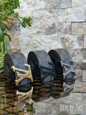 колани от естествена кожа в кутия louis vuitton , снимка 14 - Колани - 50970175